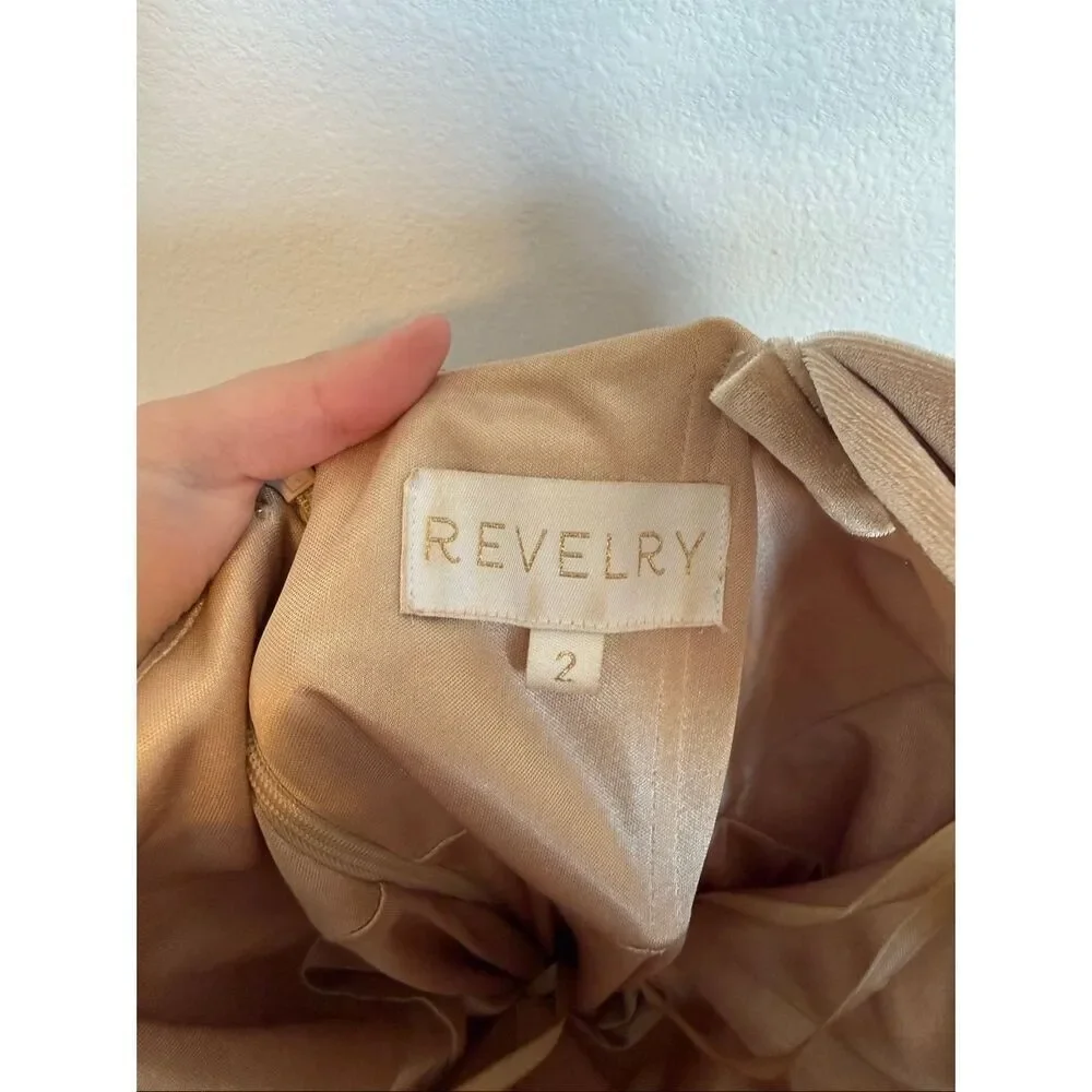 Revelry Ariel Convertible Velvet Dress
